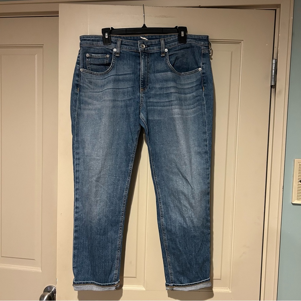 Rag & Bone Dre Low Rise Ankle Slim Boyfriend Jeans